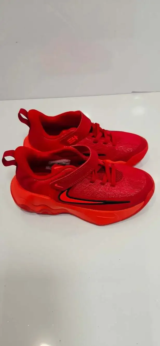 Nike Kids Giannis Immortality 4 Basketball Shoes Little Kid Size 12C Red IH7665-